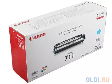 Картридж Canon Canon 711 Canon 711 Canon 711 Canon 711 6000стр Голубой
