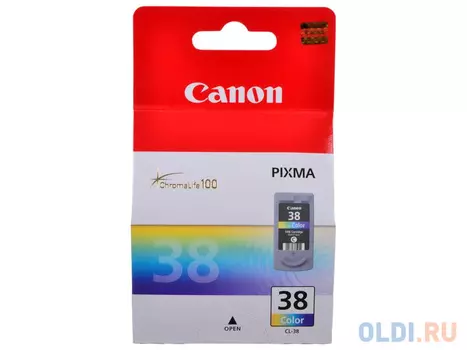 Картридж Canon CL-38 (трехцветный) 207стр Многоцветный