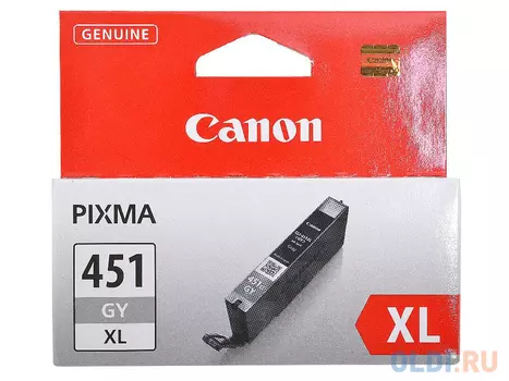 Картридж Canon CLI-451GY CLI-451GY 780стр Серый
