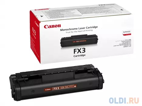 Картридж Canon FX-3 2700стр Черный