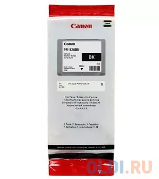 Картридж струйный Canon PFI-320 BK 2890C001 черный для Canon ТМ-серия