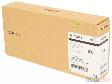 Картридж Canon PFI-706 BK для iPF8300S 8400 9400S 9400 черный
