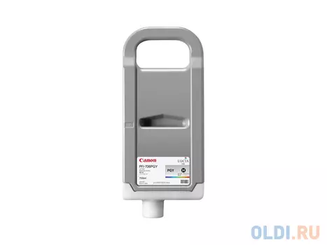 Картридж Canon PFI-706 PGY для iPF8400 9400 фото серый