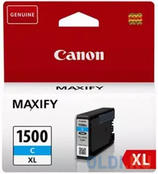 Картридж Canon PGI-1400XL C 900стр Голубой