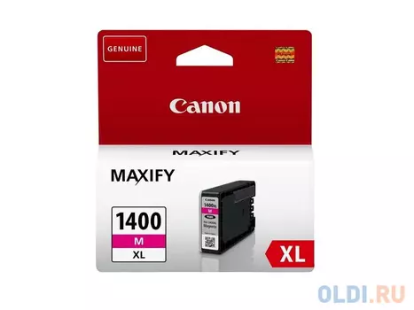 Картридж Canon PGI-1400XL PGI-1400XL 900стр Пурпурный