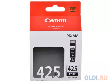 Картридж Canon PGI-425BK 344стр Черный