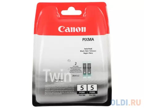 Картридж Canon PGI-5Bk PGI-5Bk 505стр Черный