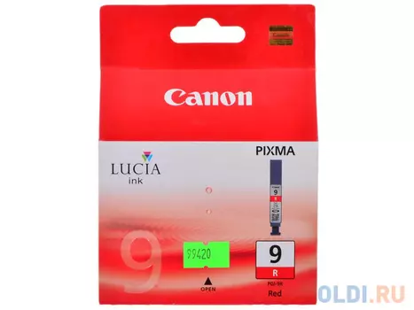 Картридж Canon PGI-9R 1500стр Красный