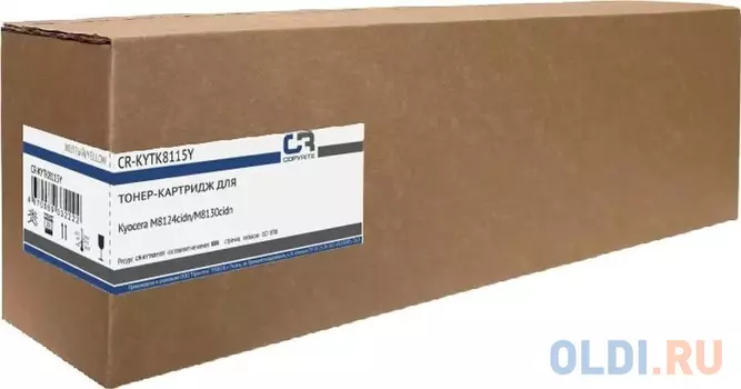 Картридж COPYRITE CR-KYTK8115Y 6000стр Желтый