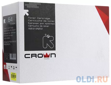 Картридж CROWN CT-CC364A (CC364A / 64A Hp LaserJet: P4014, 4015, 4515)