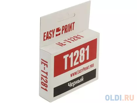 Картридж EasyPrint C13T1281 для Epson Stylus S22/SX125/Office BX305F черный IE-T1281