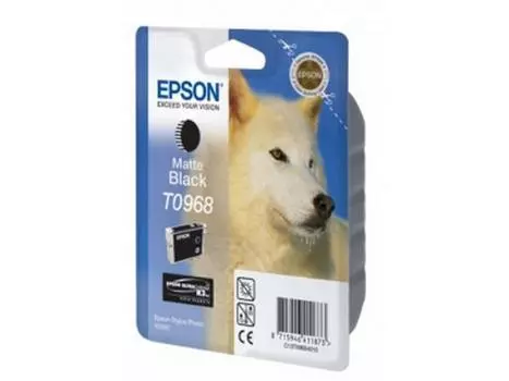 Картридж Epson C13T09684010 T0968 для Epson Stylus Photo R2880 матовый черный