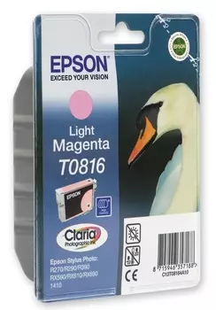 Картридж Epson C13T11164A10/C13T08164A10 для Epson Stylus Photo R270/R390/RX590 светло-пурпурный
