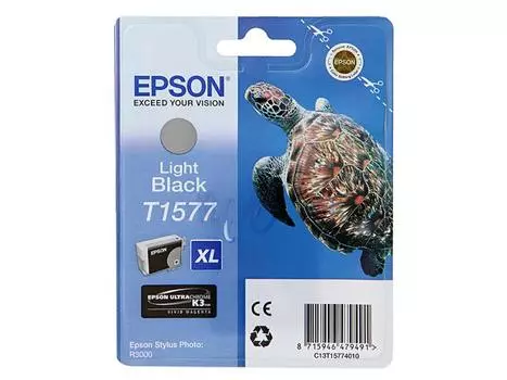 Картридж Epson C13T15774010 для Stylus Photo R3000 серый 850стр