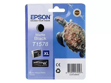 Картридж Epson C13T15784010 для Stylus Photo R3000 черный 850стр