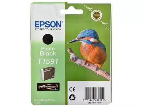 Картридж Epson C13T15914010 для Epson Stylus Photo R2000 Photo Black черный