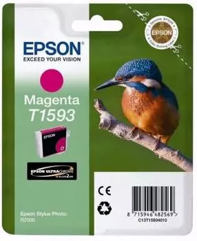 Картридж Epson C13T15934010 для Epson Stylus Photo R2000 пурпурный