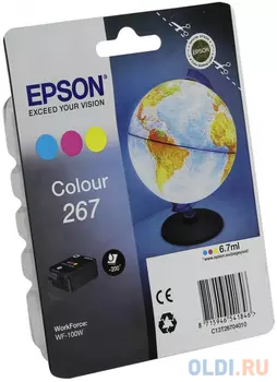 Картридж Epson C13T26704010 для WF-100 цветной
