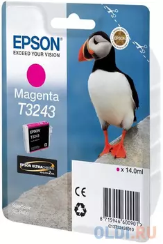 Картридж Epson C13T32434010 для Epson SC-P400 пурпурный