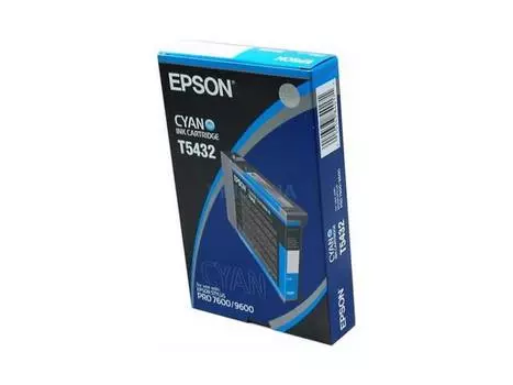 Картридж Epson C13T543200 для Epson Stylus Pro 7600/9600 голубой