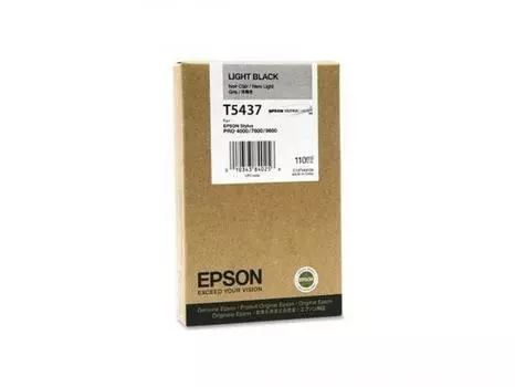 Картридж Epson C13T543700 серый (grey) 110 мл для Epson Stylus Pro 4000/7600/9600