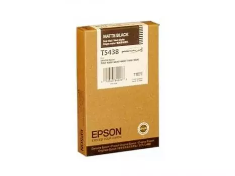 Картридж Epson C13T543800 матовый черный (matte black) 110 мл для Epson Stylus Pro 4000/4400/7600/9600