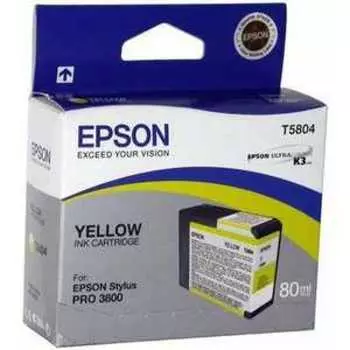 Картридж Epson C13T580400 для Epson Stylus Pro 3800 желтый