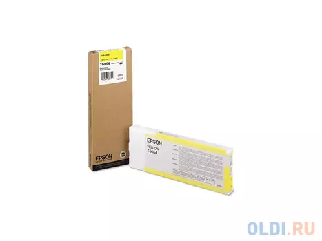 Картридж Epson C13T606400 для Epson Stylus Pro 4880 желтый 220 мл
