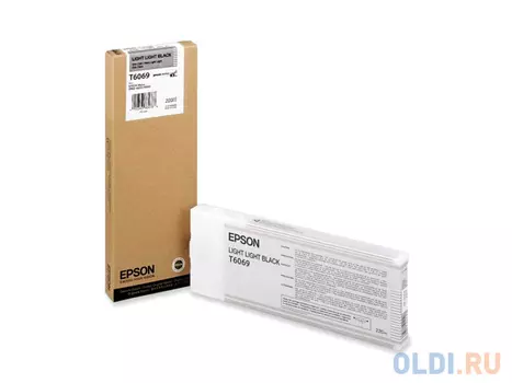 Картридж Epson C13T606900 4900стр Светло-серый