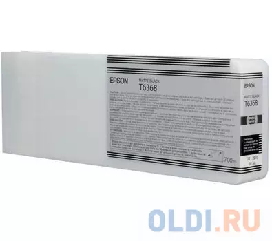 Картридж Epson C13T636800 для Epson Stylus Pro 7900/9900 матовый черный