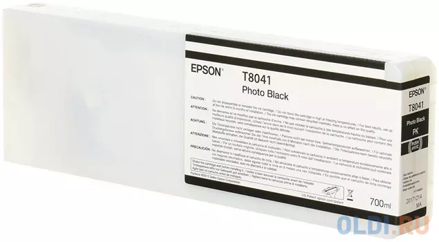 Картридж Epson C13T804100 для Epson CS-P6000 фото черный
