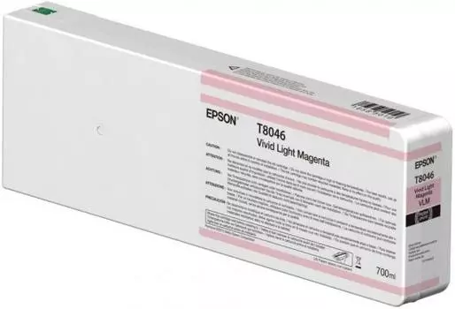 Картридж Epson C13T804600 светло-пурпурный (light magenta) 700 мл для Epson SureColor SC-P6000/7000/8000/9000