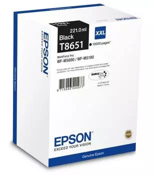 Картридж Epson C13T865140 для Epson WF-M5xxx черный