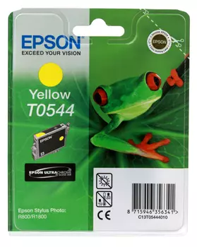 Картридж Epson Original T054440 (Photo R800) желтый