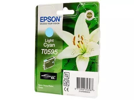 Картридж Epson Original T059540 голубой (cyan) 440 стр для Epson Stylus Photo R2400