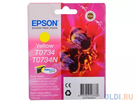 Картридж Epson T0734 475стр Желтый