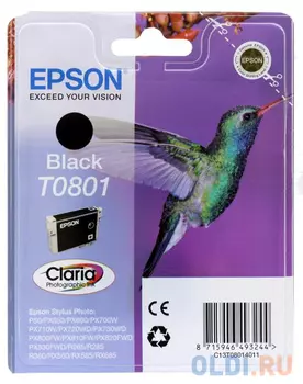 Картридж Epson T080 (C13T08014011) 330стр Черный