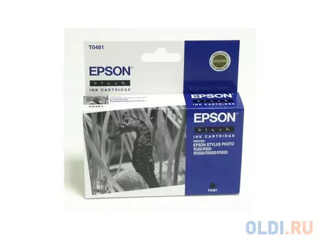 Картридж Epson С13Т04814010 для Epson Stylus Photo R200 Stylus Photo R300 Stylus Photo RX500 Stylus Photo RX600 450стр Черный