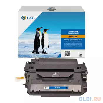 Картридж G&G GG-CE255X 12500стр Черный