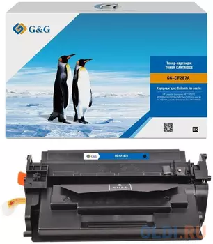 Картридж G&G GG-CF287A 9000стр Черный