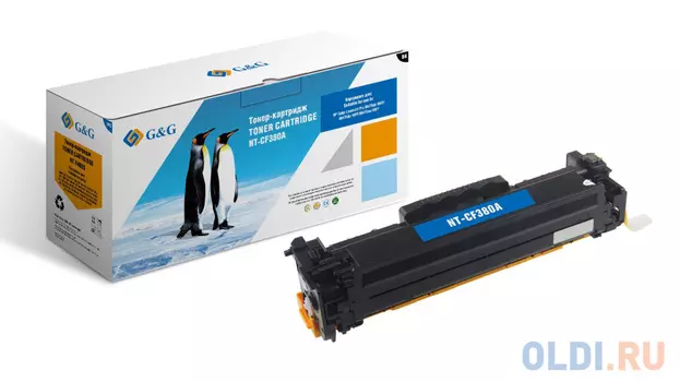 Картридж G&G GG-CF380A 2400стр Черный