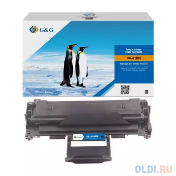 Картридж G&G GG-D108S 1500стр Черный