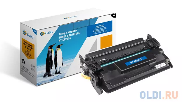 Картридж G&amp;G NT-CF287A 9000стр Черный