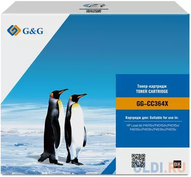 Картридж G&G GG-CC364X 24000стр Черный