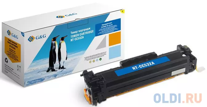Картридж G&amp;G NT-CC532A 2800стр Желтый