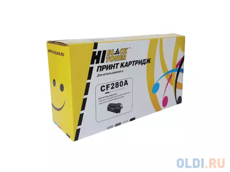 Картридж Hi-Black CF280A CF280A CF280A CF280A 2700стр Черный