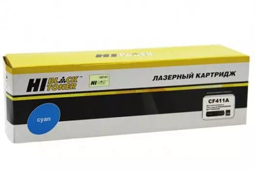 Картридж Hi-Black CF411A голубой (cyan) 2300 стр для HP Color LJ Pro M452/477