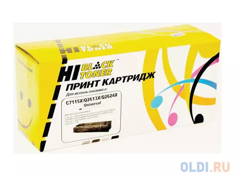Картридж Hi-Black для HP C7115X/Q2613X/Q2624X LJ 1200/1300/1150 4000стр