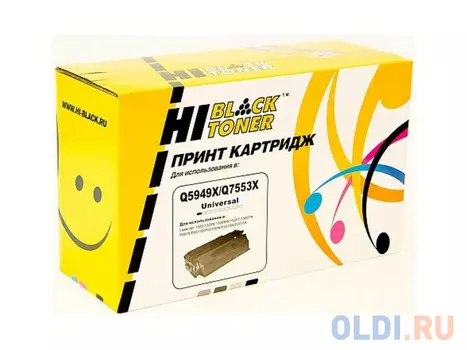 Картридж Hi-Black Q5949X Q5949X Q5949X Q5949X 7000стр Черный