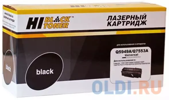 Картридж Hi-Black HB-Q5949A/Q7553A 3500стр Черный